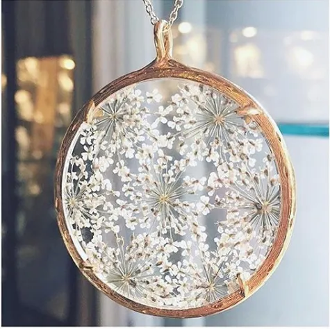 Extra Large Botanical Necklace sold by Catherine Weitzman Jewelry product image thumbnail 2