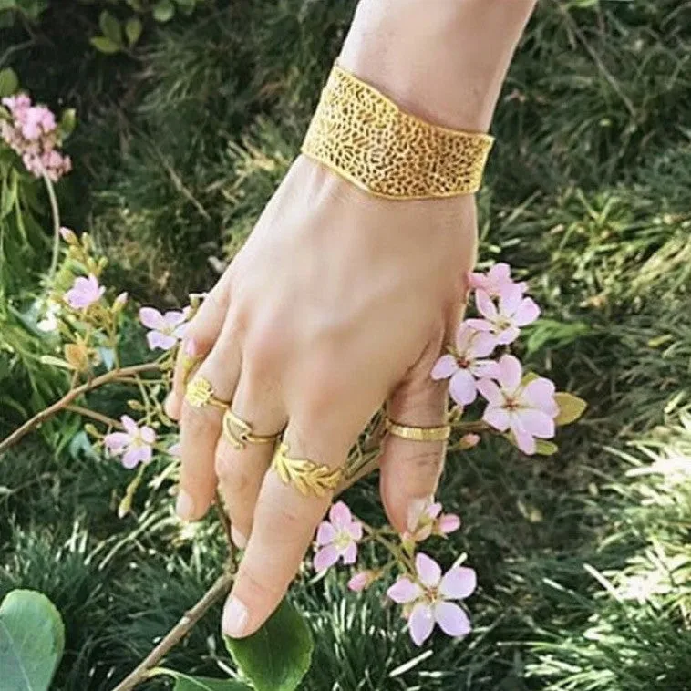 Monstera Wrap Ring sold by Catherine Weitzman Jewelry product image thumbnail 4