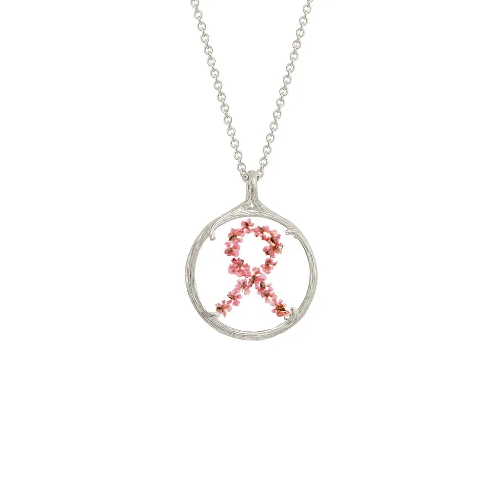 HOPE Botanical Necklaces for Breast Cancer Awareness Month sold by Catherine Weitzman Jewelry product image thumbnail 3