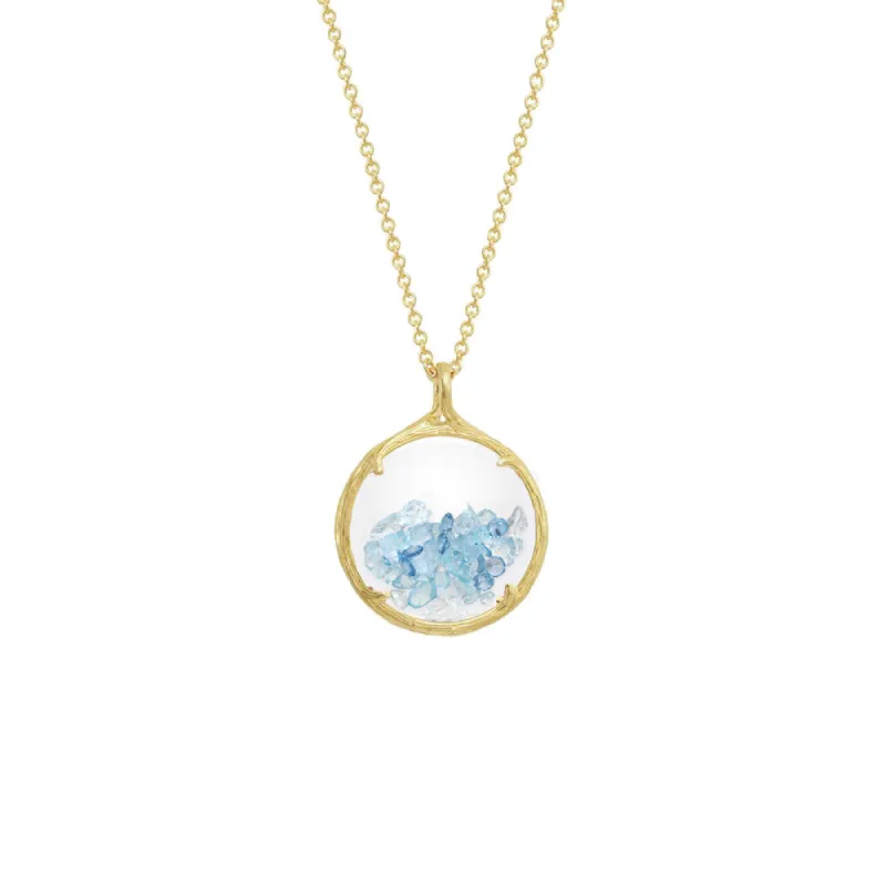Small Shaker Birthstone Necklace - Select Styles Only sold by Catherine Weitzman Jewelry
