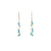Short Rondelle Chain Earrings - Select Styles Only sold by Catherine Weitzman Jewelry