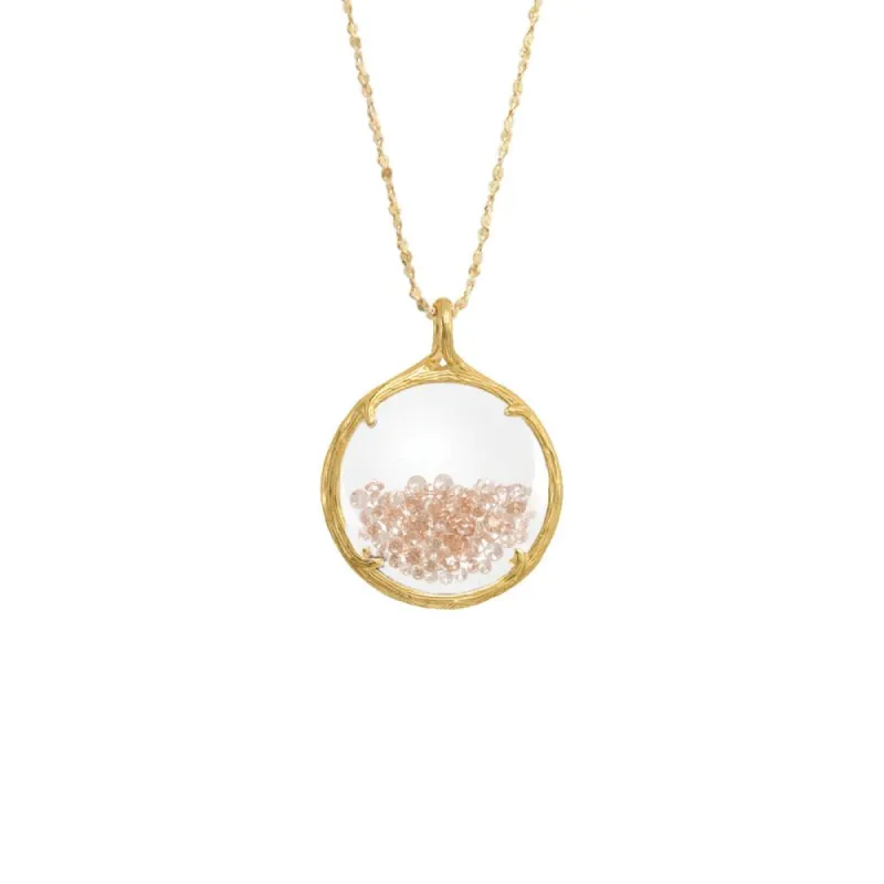 Small Gold Plated Shaker Necklace - Select Styles Only sold by Catherine Weitzman Jewelry