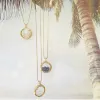 Mini Shaker Necklace w/White Crystals sold by Catherine Weitzman Jewelry