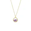 Mini Shaker Birthstone Necklace - 18k Gold Vermeil (Selected Gold Styles Only) sold by Catherine Weitzman Jewelry