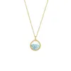 Mini Shaker Birthstone Necklace - 18k Gold Vermeil (Selected Gold Styles Only) sold by Catherine Weitzman Jewelry