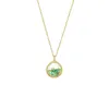 Mini Shaker Birthstone Necklace - 18k Gold Vermeil (Selected Gold Styles Only) sold by Catherine Weitzman Jewelry