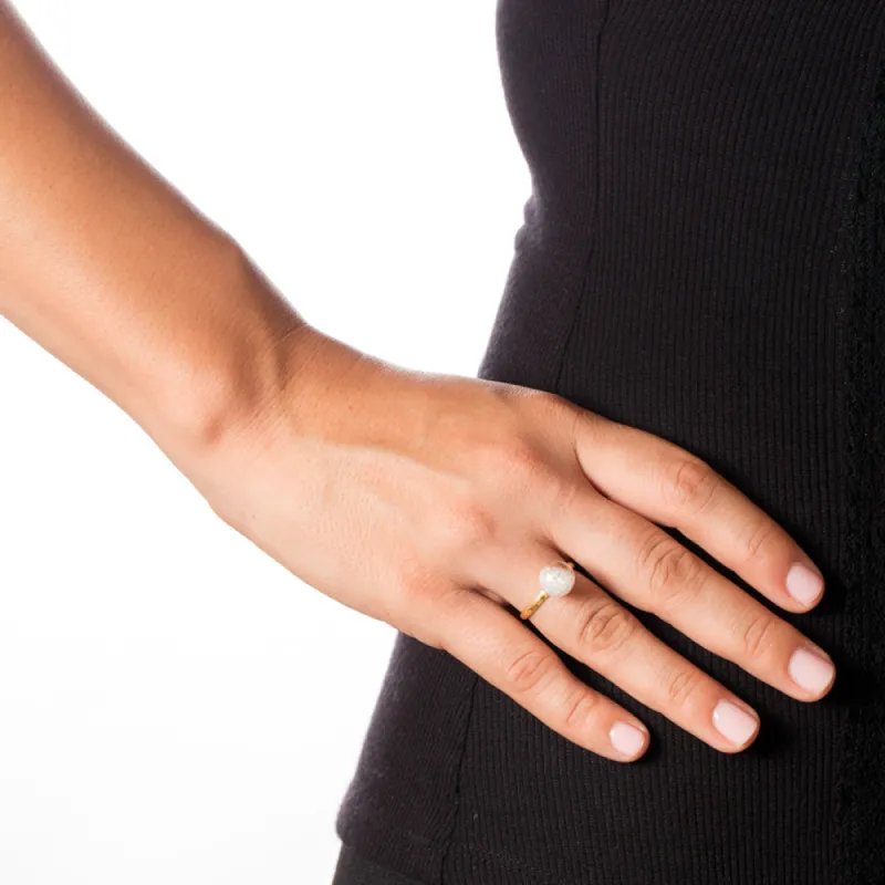Mini Globe Ring - Select Styles Only sold by Catherine Weitzman Jewelry