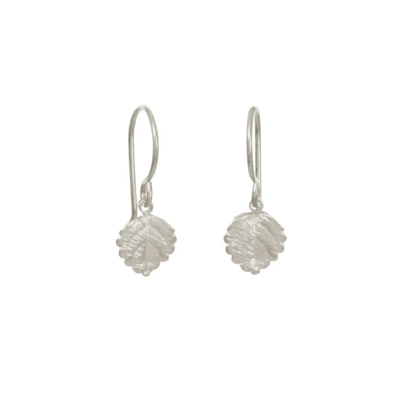 Mini Strawberry Leaf Earrings sold by Catherine Weitzman Jewelry