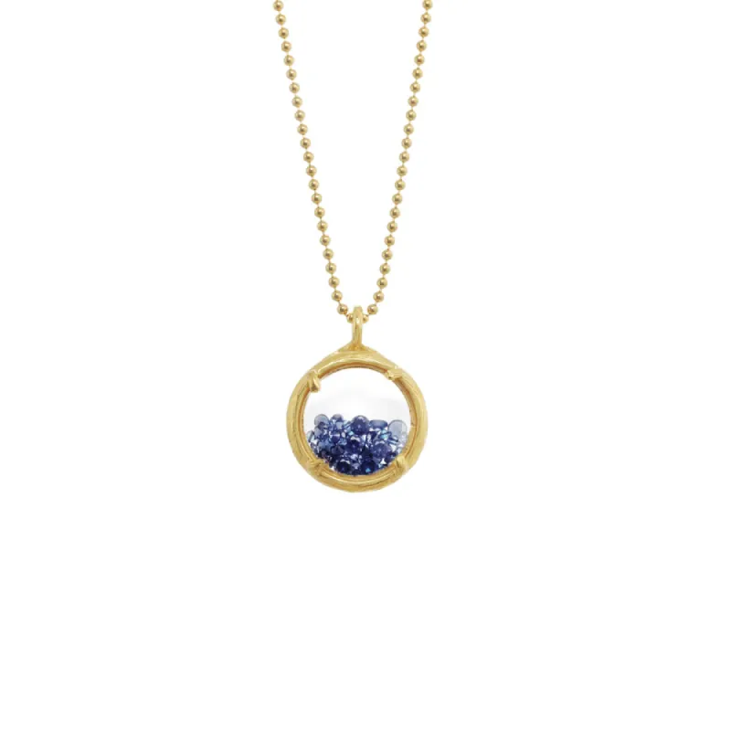 Mini Shaker Necklace - 18K Gold Vermeil (Select Styles Only) sold by Catherine Weitzman Jewelry