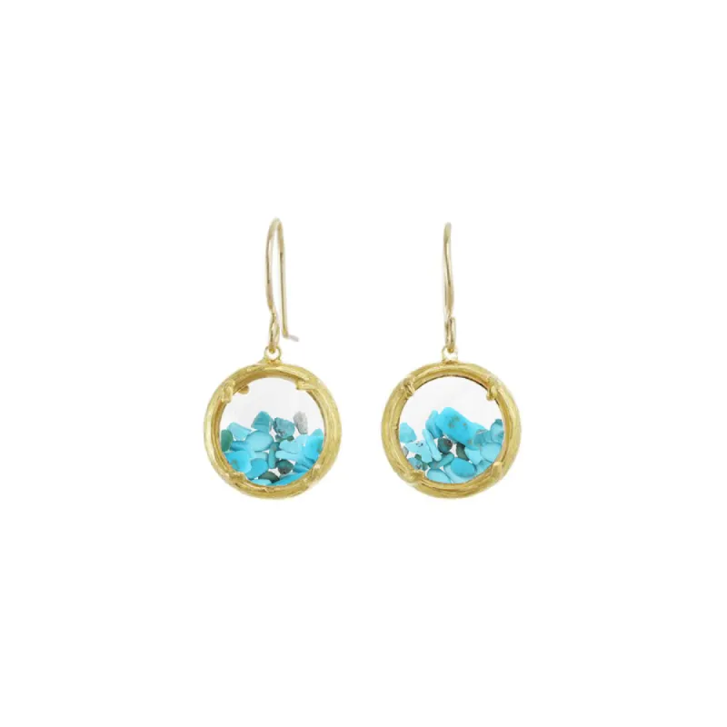 Mini Birthstone Shaker Earrings sold by Catherine Weitzman Jewelry