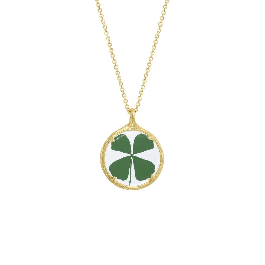 Four Leaf Clover Necklace - all sizes sold by Catherine Weitzman Jewelry product image thumbnail 4