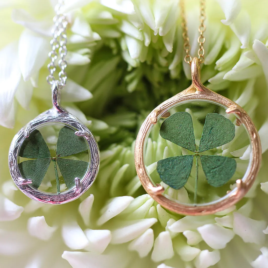 Four Leaf Clover Necklace - all sizes sold by Catherine Weitzman Jewelry product image thumbnail 2