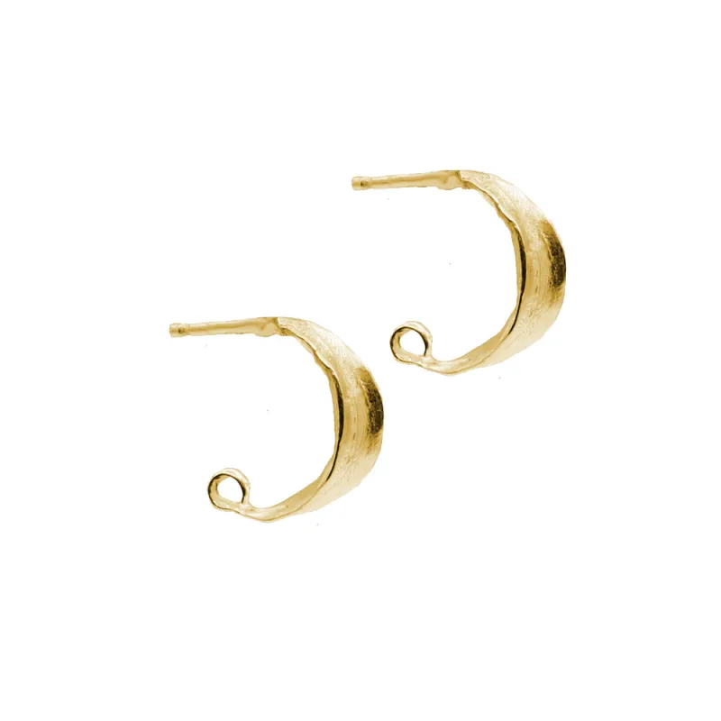 Mini Olive Hoops sold by Catherine Weitzman Jewelry