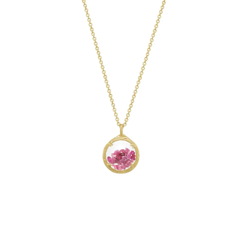 Mini Birthstone Shaker Necklace | Handmade Hawaii sold by Catherine Weitzman Jewelry product image thumbnail 3
