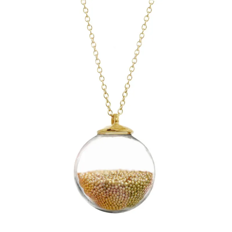 Large Globe Necklace sold by Catherine Weitzman Jewelry