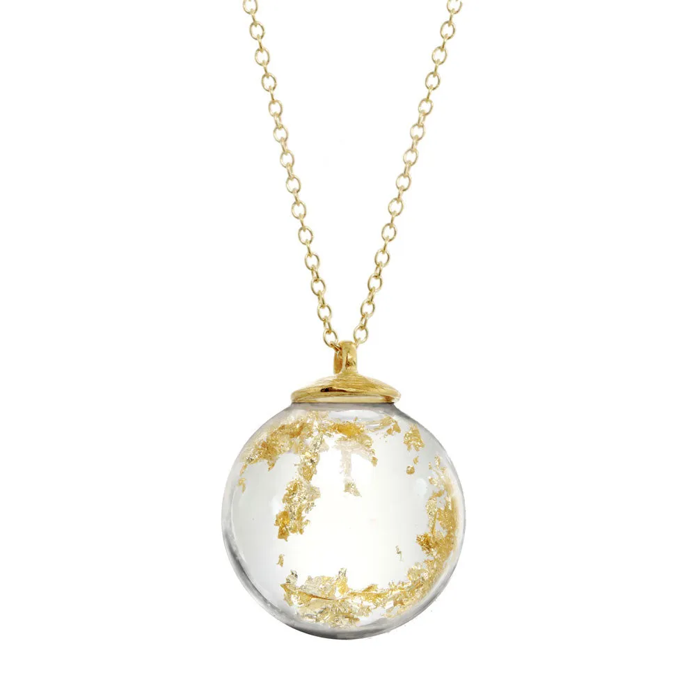 Large Globe Necklace sold by Catherine Weitzman Jewelry product image thumbnail 2