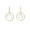 Branch Circle With Topaz Earrings sold by Catherine Weitzman Jewelry