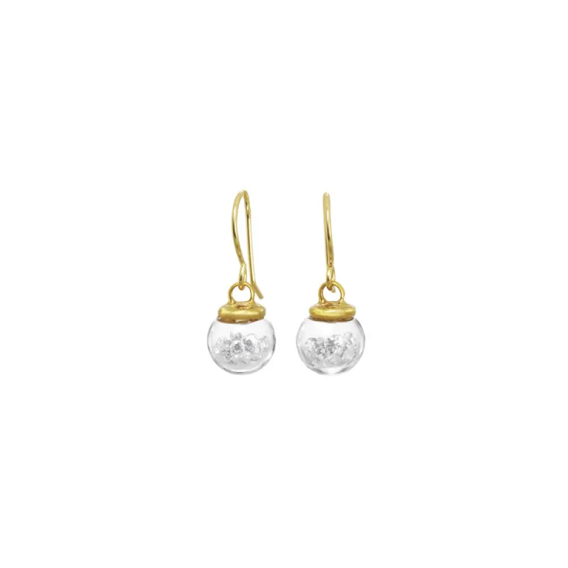 Mini Globe Earrings sold by Catherine Weitzman Jewelry