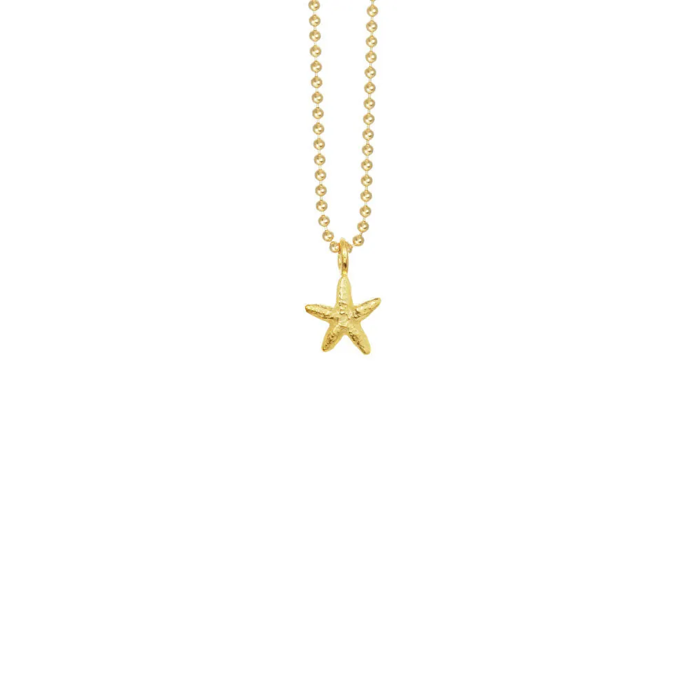 Mini Starfish Necklace sold by Catherine Weitzman Jewelry product image thumbnail 2