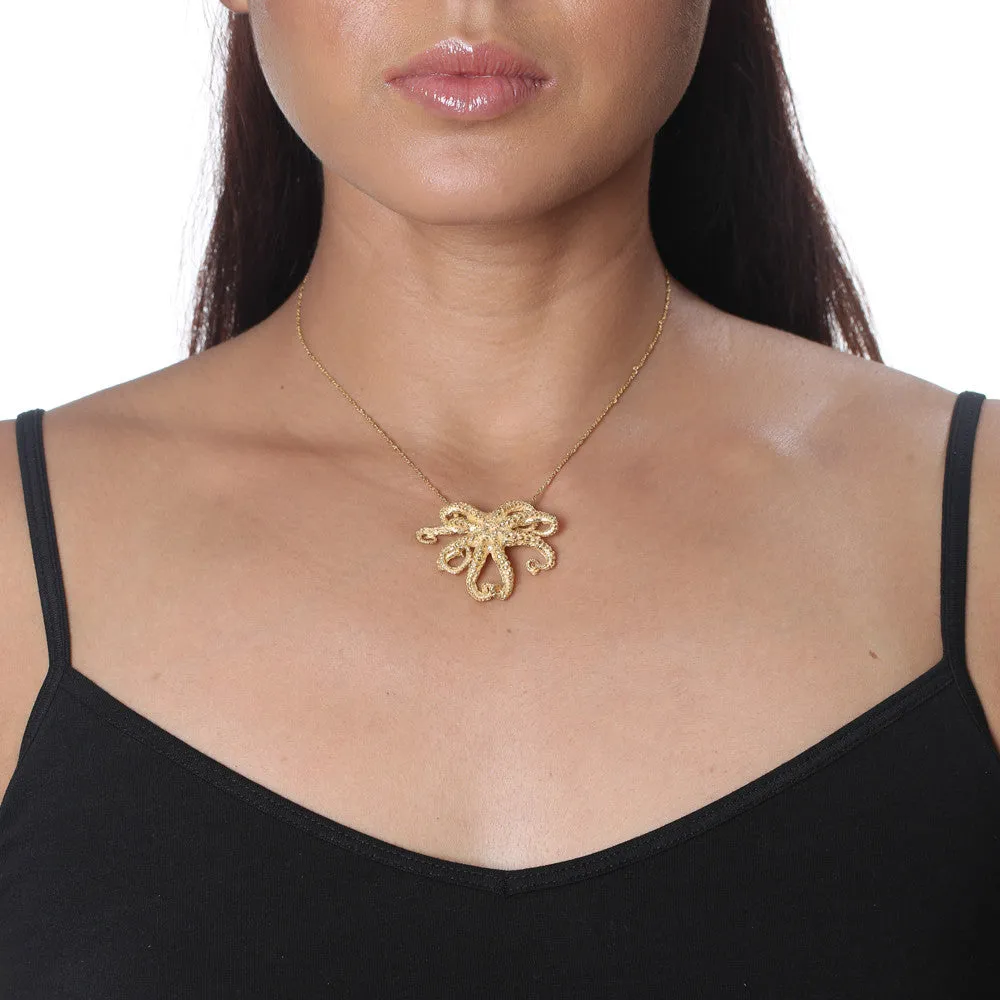 Octopus Necklace sold by Catherine Weitzman Jewelry product image thumbnail 4
