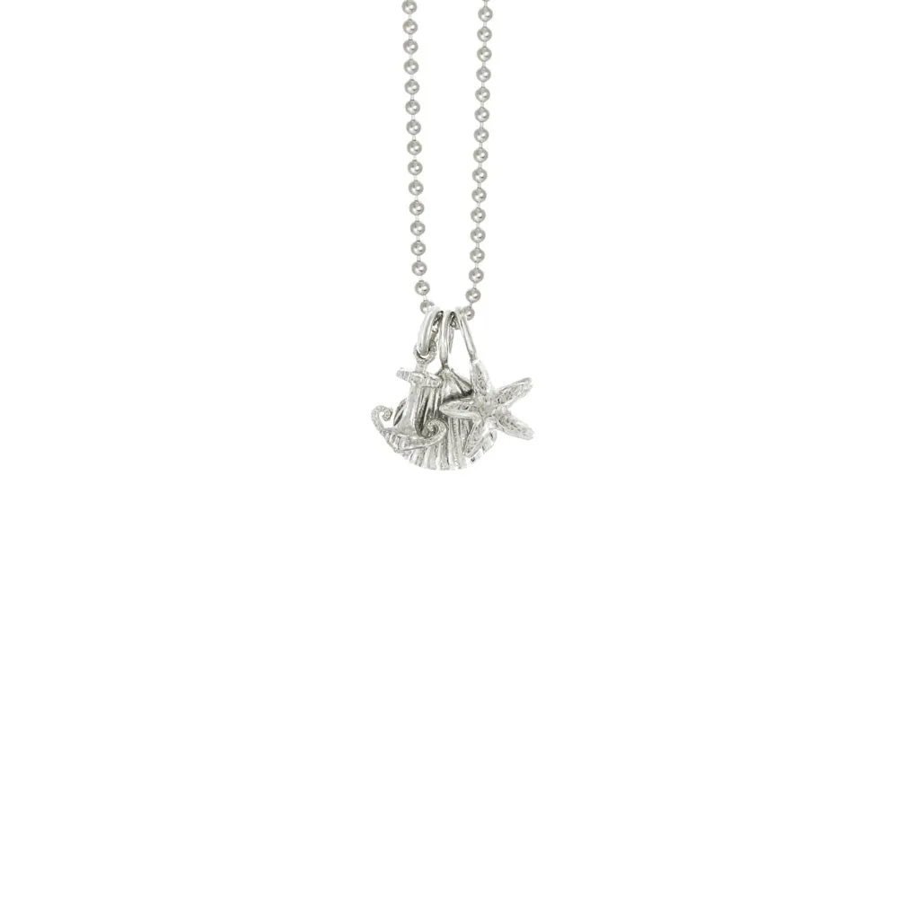 Mini Nautical Charm Necklace sold by Catherine Weitzman Jewelry