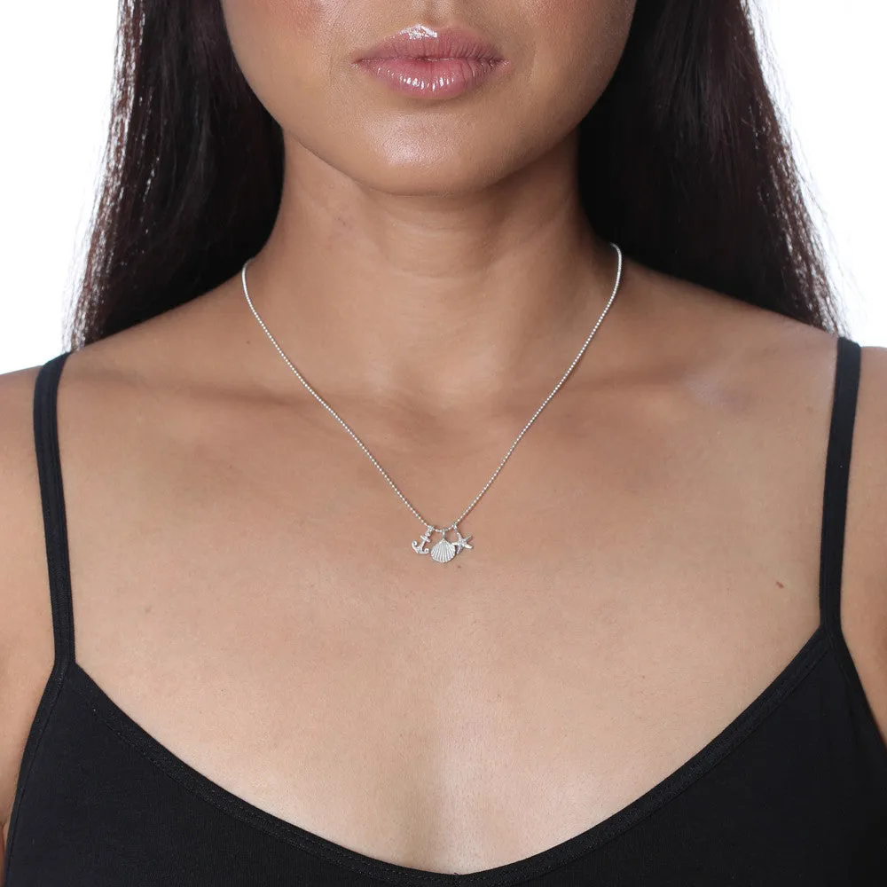 Mini Nautical Charm Necklace sold by Catherine Weitzman Jewelry product image thumbnail 2