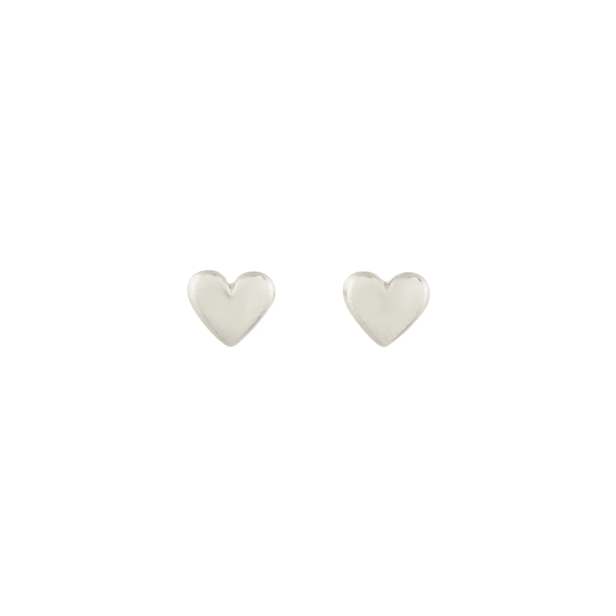 Heart Stud Earrings sold by Catherine Weitzman Jewelry product image thumbnail 2
