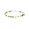 3 Strand Gemstone Chain Bracelet sold by Catherine Weitzman Jewelry