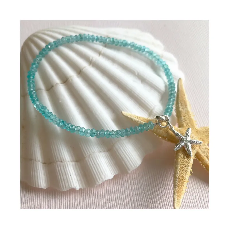 Aquamarine Starfish Bracelet sold by Catherine Weitzman Jewelry product image thumbnail 3