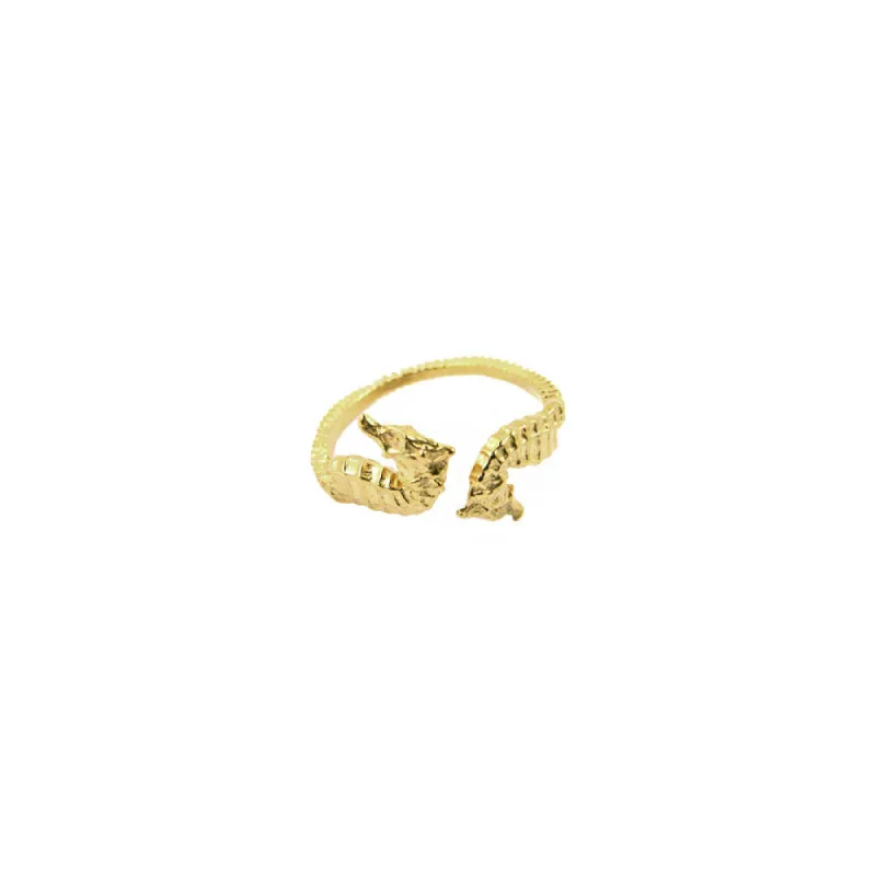 Double Seahorse Ring sold by Catherine Weitzman Jewelry