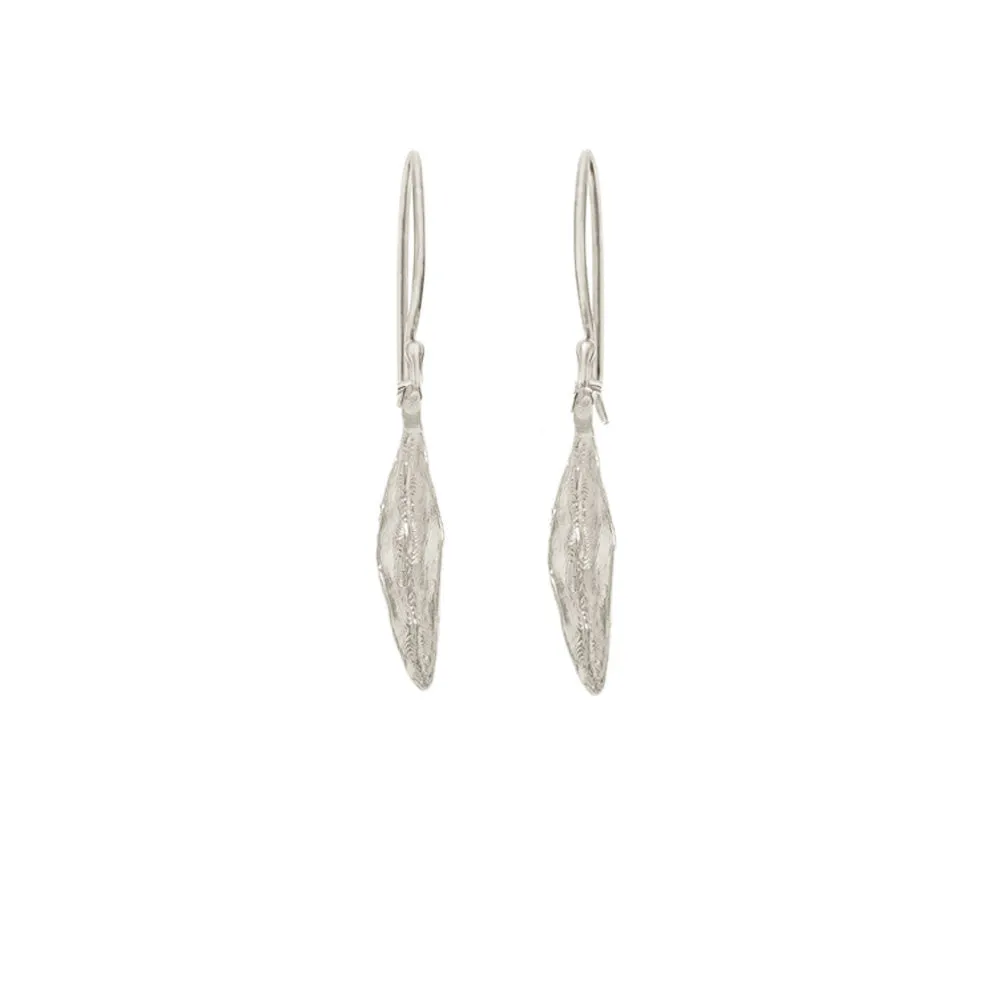 Mini Olive Leaf Earrings sold by Catherine Weitzman Jewelry product image thumbnail 2