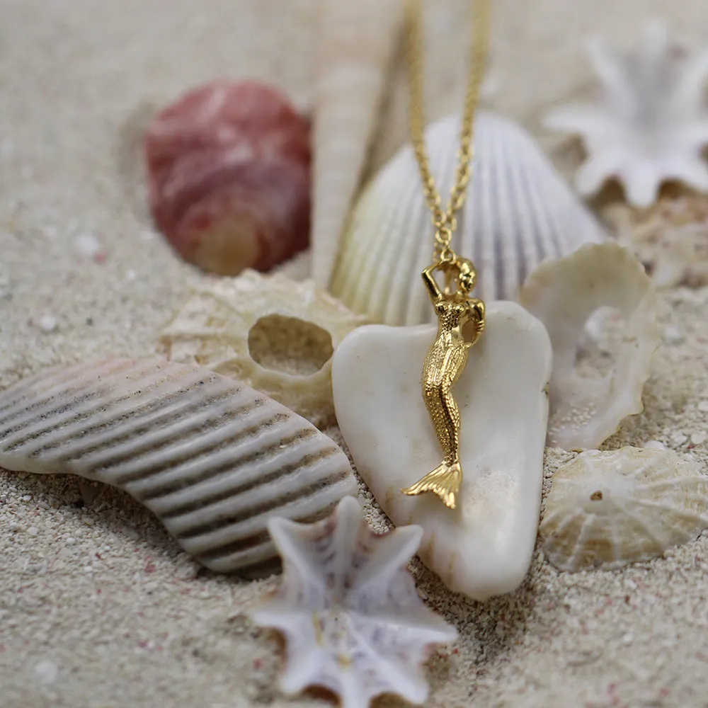 Mini Mermaid Necklace sold by Catherine Weitzman Jewelry product image thumbnail 2
