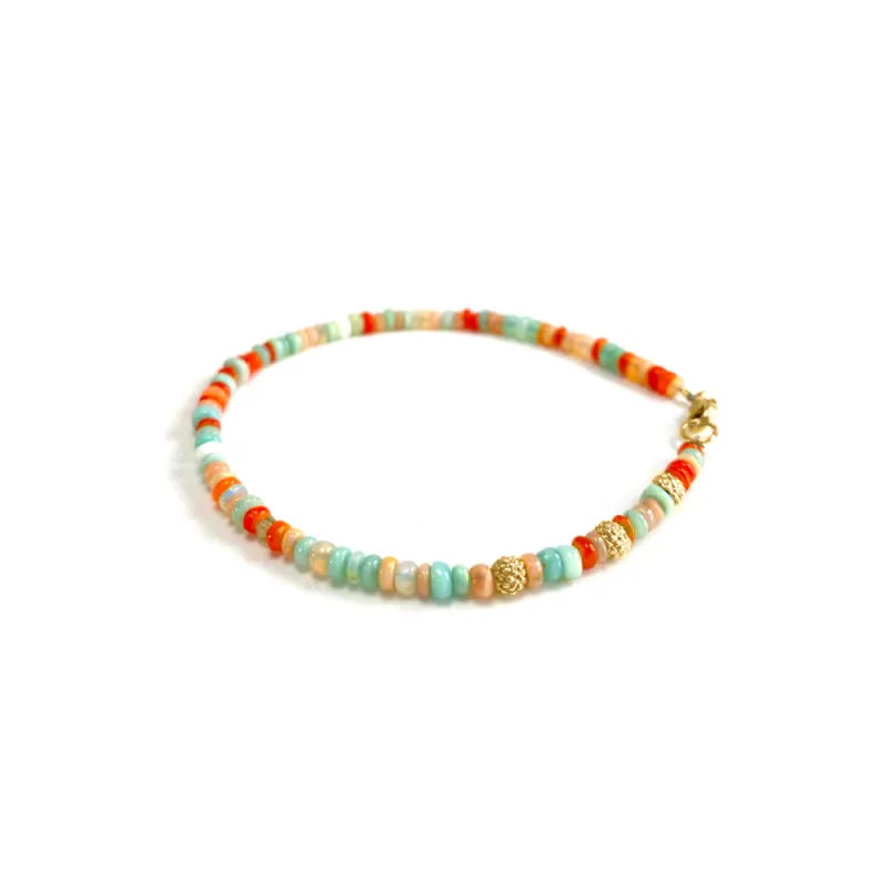 Candy Opal with Seed Pods Bracelet sold by Catherine Weitzman Jewelry