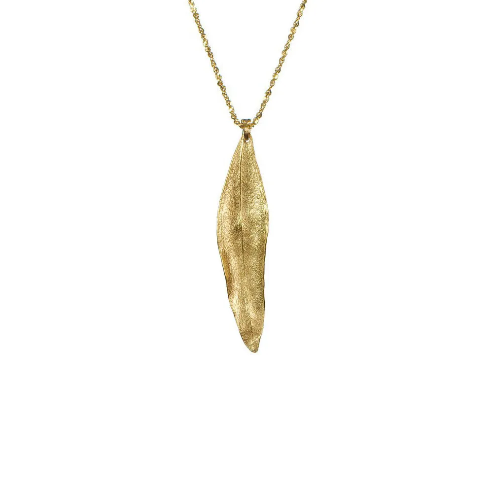 Olive Leaf Necklace sold by Catherine Weitzman Jewelry