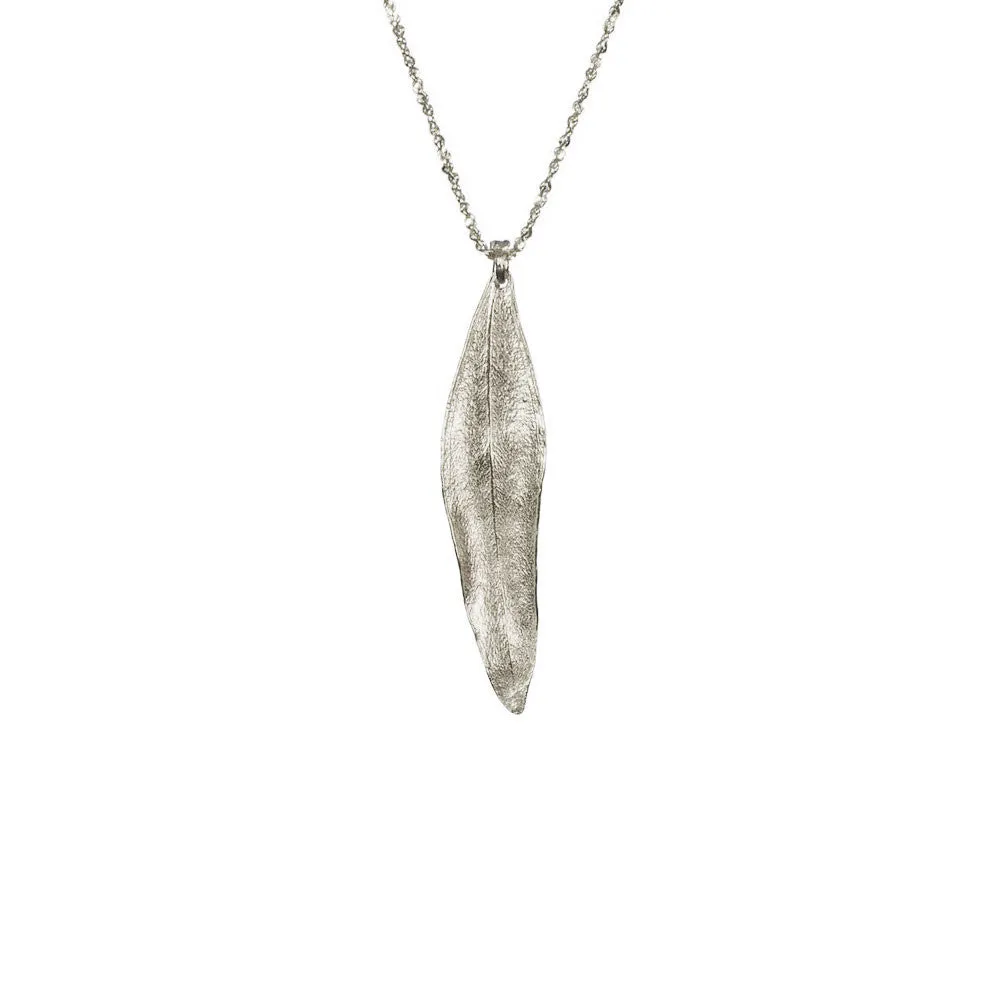 Olive Leaf Necklace sold by Catherine Weitzman Jewelry product image thumbnail 4