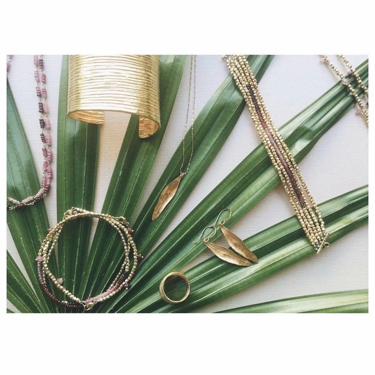 Olive Leaf Necklace sold by Catherine Weitzman Jewelry product image thumbnail 3