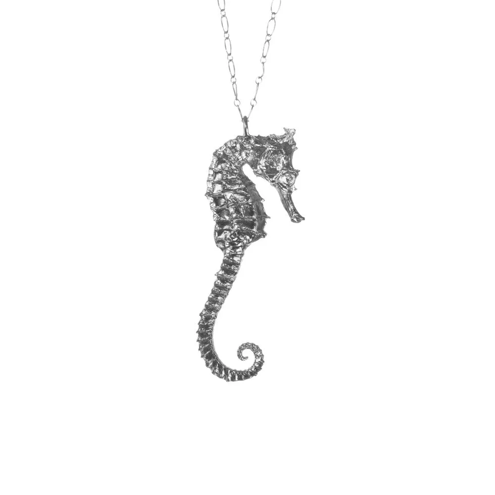 Large Seahorse Necklace sold by Catherine Weitzman Jewelry