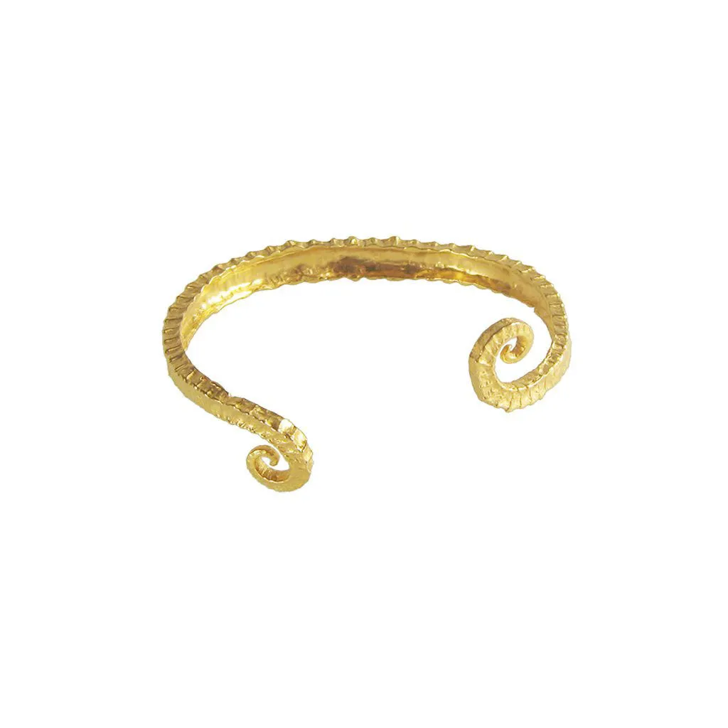 Seahorse Tail Cuff Bracelet sold by Catherine Weitzman Jewelry
