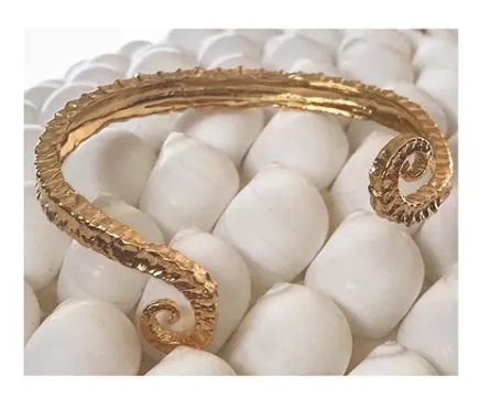 Seahorse Tail Cuff Bracelet sold by Catherine Weitzman Jewelry product image thumbnail 3