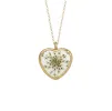 Large Botanical Heart Necklace sold by Catherine Weitzman Jewelry