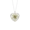 Large Botanical Heart Necklace sold by Catherine Weitzman Jewelry