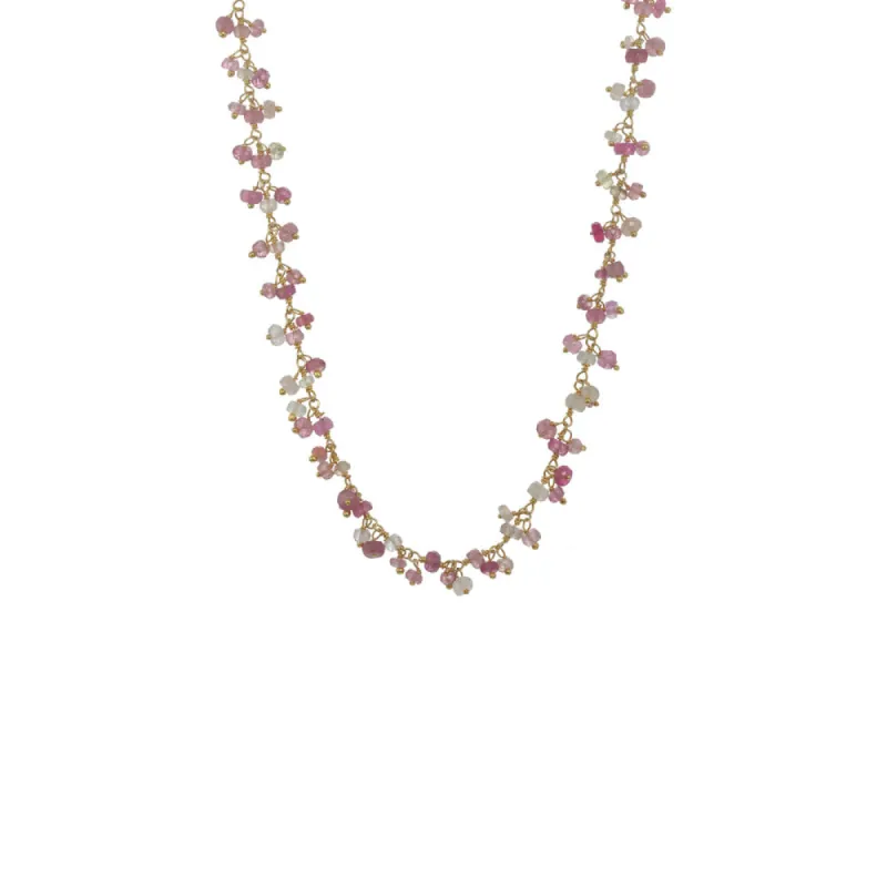 Gemstone Dangle Choker sold by Catherine Weitzman Jewelry