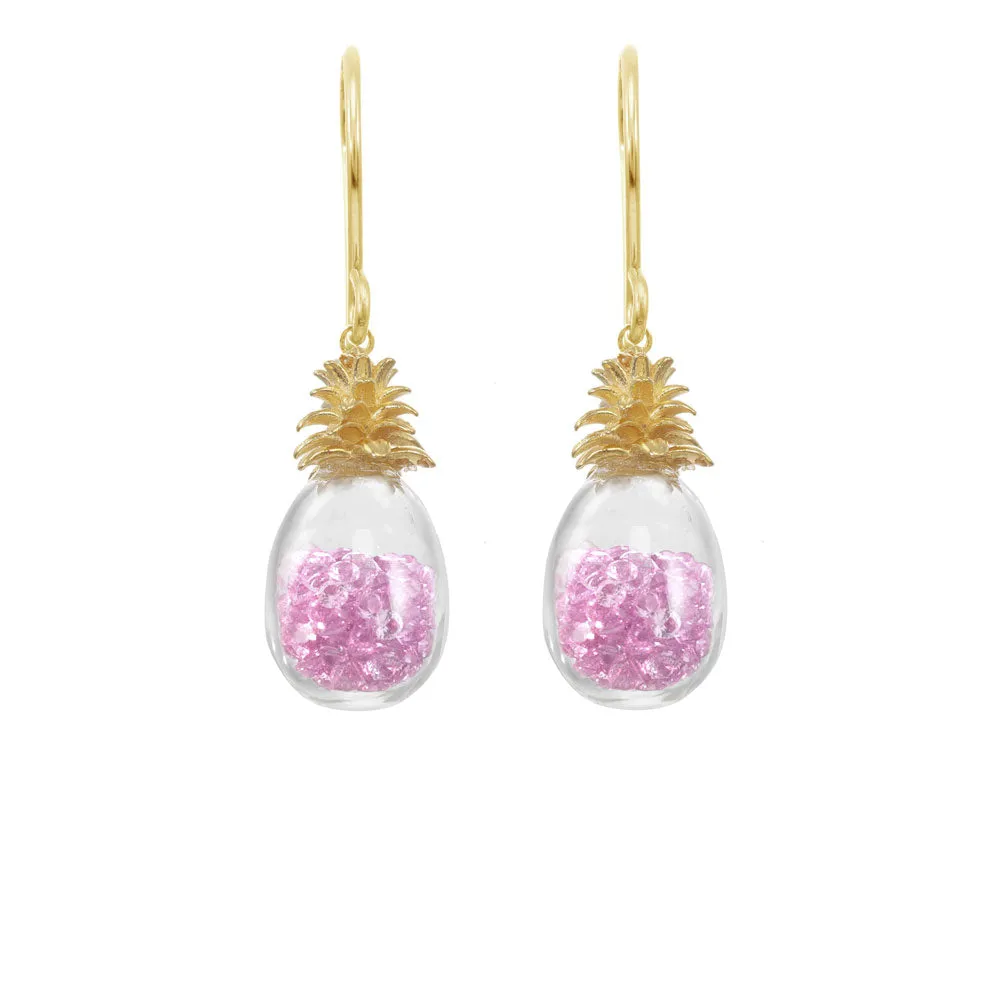 Pineapple Shaker Earrings sold by Catherine Weitzman Jewelry product image thumbnail 3