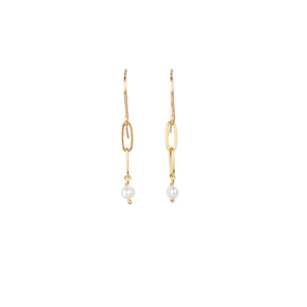 Makiki Double Link Earrings sold by Catherine Weitzman Jewelry