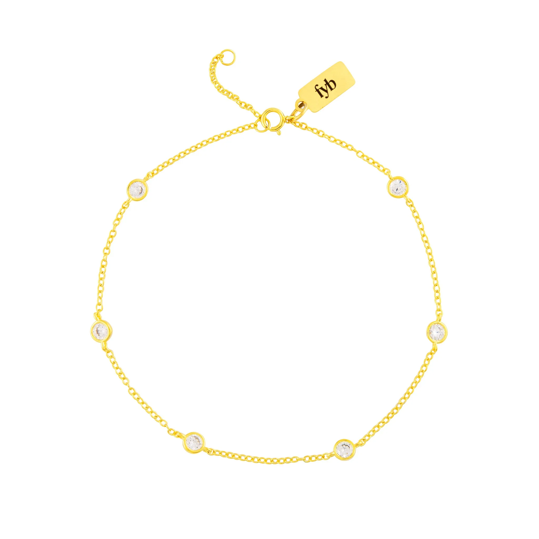 RIAN ANKLET GOLD sold by FYB JEWELRY