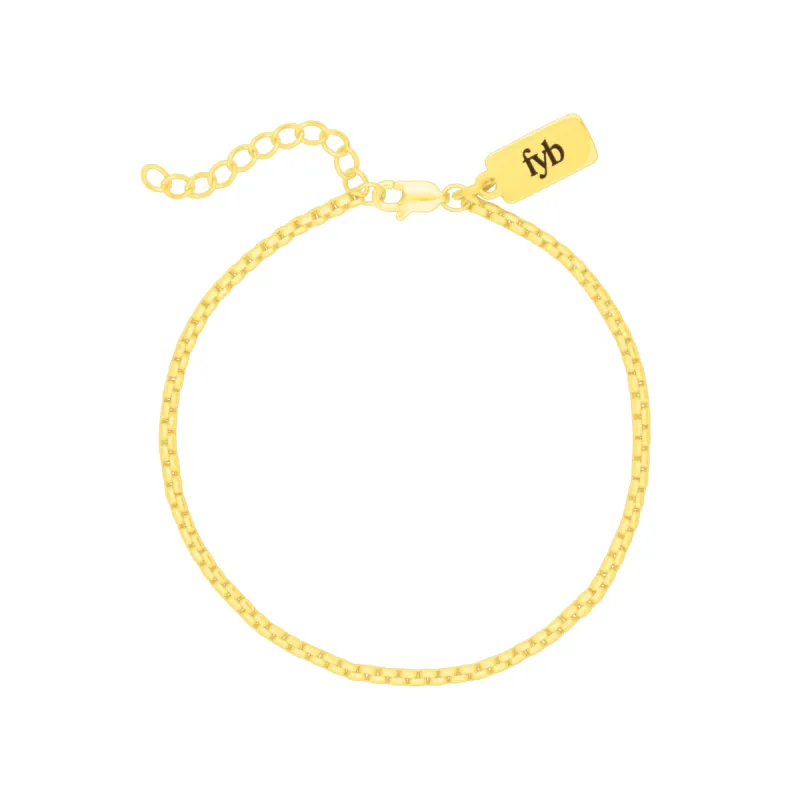 HARLOW BRACELET GOLD sold by FYB JEWELRY