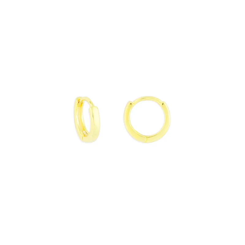 PETITE CHLOE HUGGIE GOLD sold by FYB JEWELRY