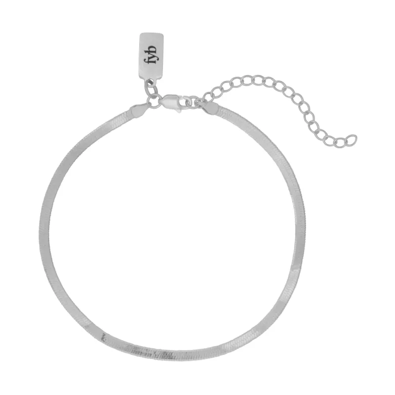 ISABELLA ANKLET SILVER sold by FYB JEWELRY