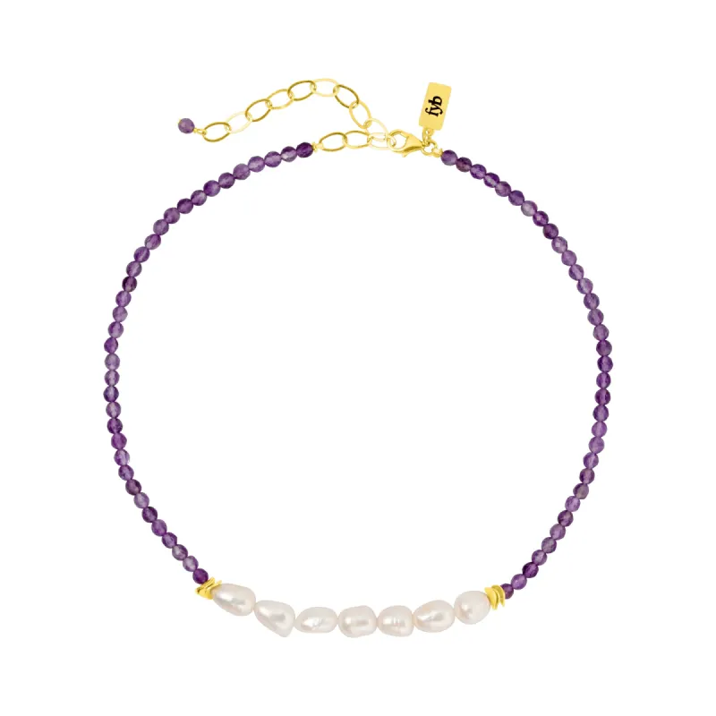 BELLA NECKLACE AMETHYST sold by FYB JEWELRY