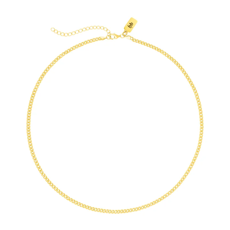 DANI CHAIN NECKLACE GOLD sold by FYB JEWELRY